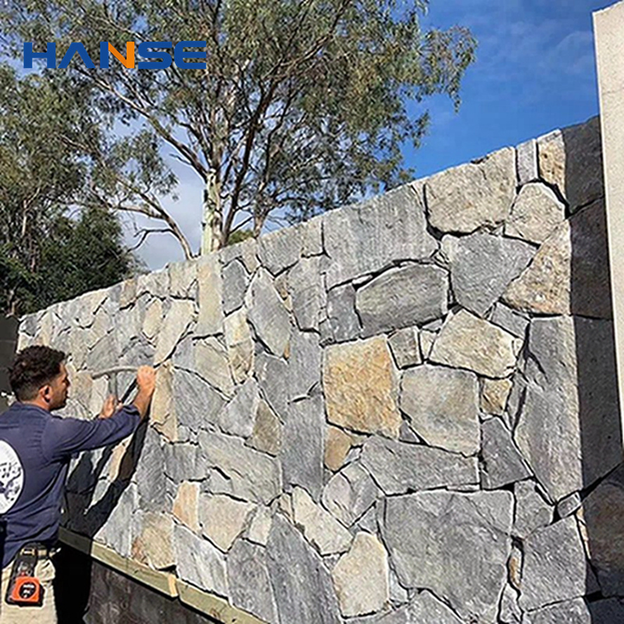 Hot Sale Outdoor Decoration Material Slate Culture Stone Wall Cladding Panels