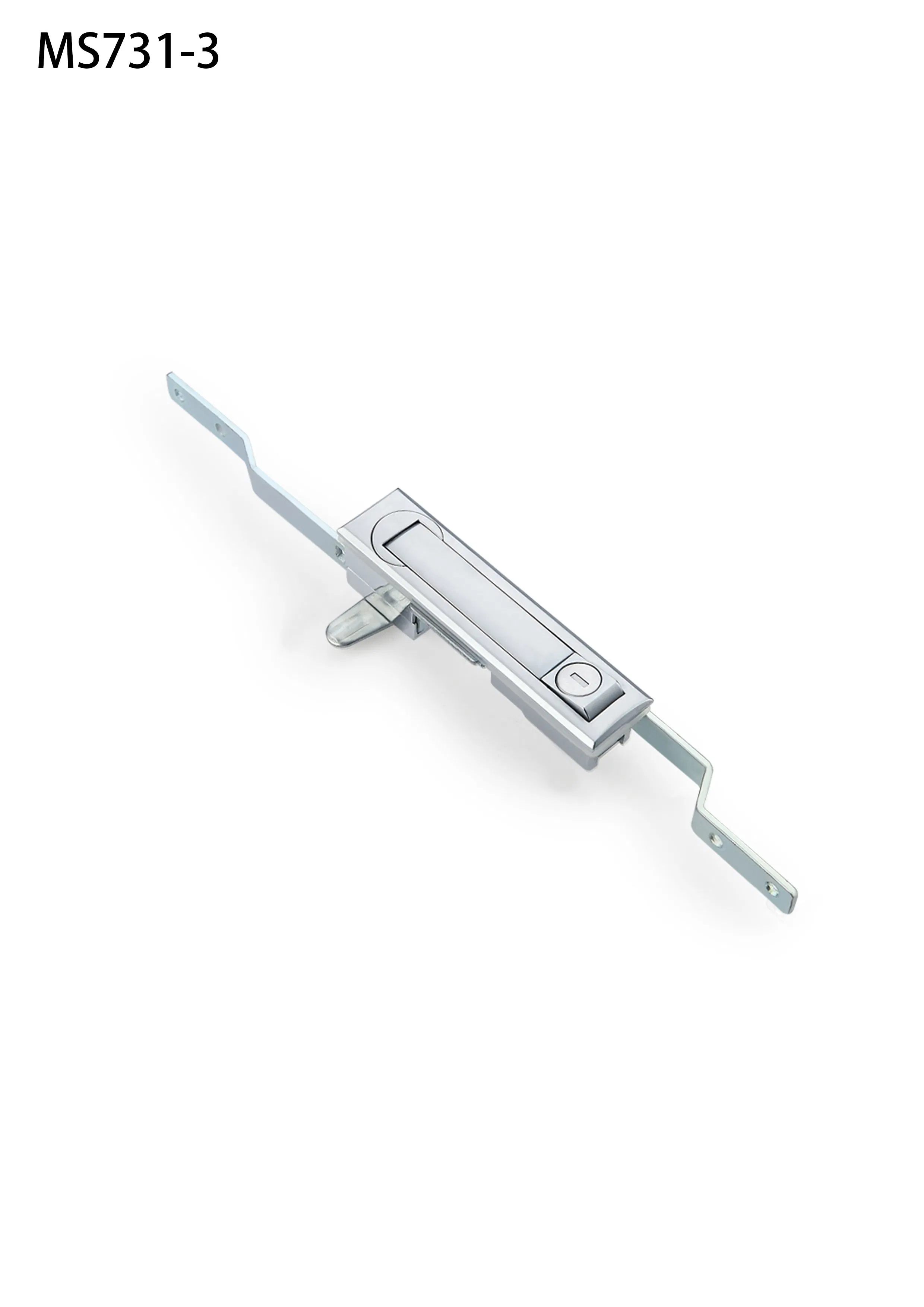 Zonzen Powder Coated Electronic Cabinet Multi-Point Connecting Rod Lock for Industrial Cabinet Doors Ms731-3