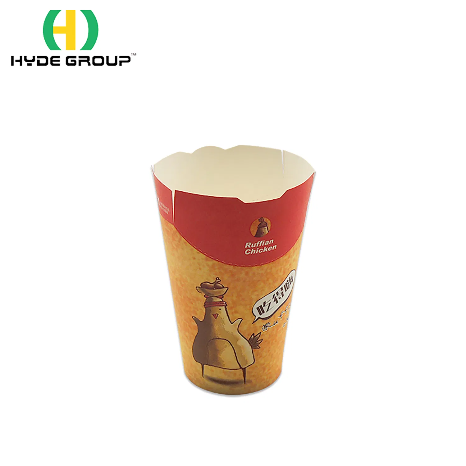 Custom Compostable Wholesale Snacks Chips Food Packaging Cups French Fries Cup for Camping