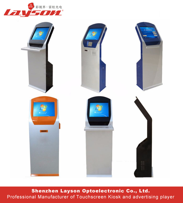 22/32/43/49/55/65inch Food Self Service Bill Payment Touchscreen Interactive Information Kiosk with Advertising Display,Touch Screen Monitor,LCD Digital Signage