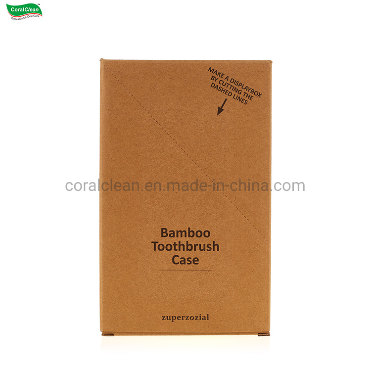Wholesale Eco-Friendly Bamboo Travel Case Bamboo Toothbrush Case