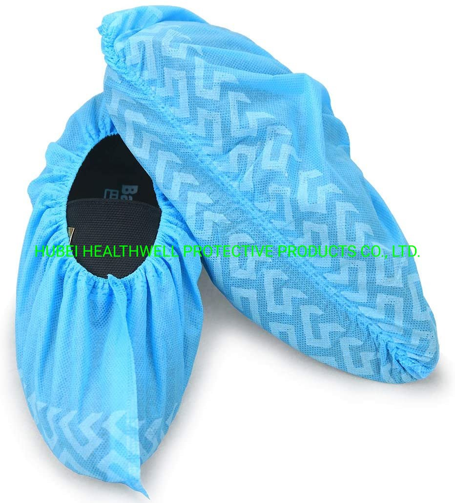 The High Quality Shoe Covers Made From Thicker Heavy Duty Non-Woven 42g Polypropylene