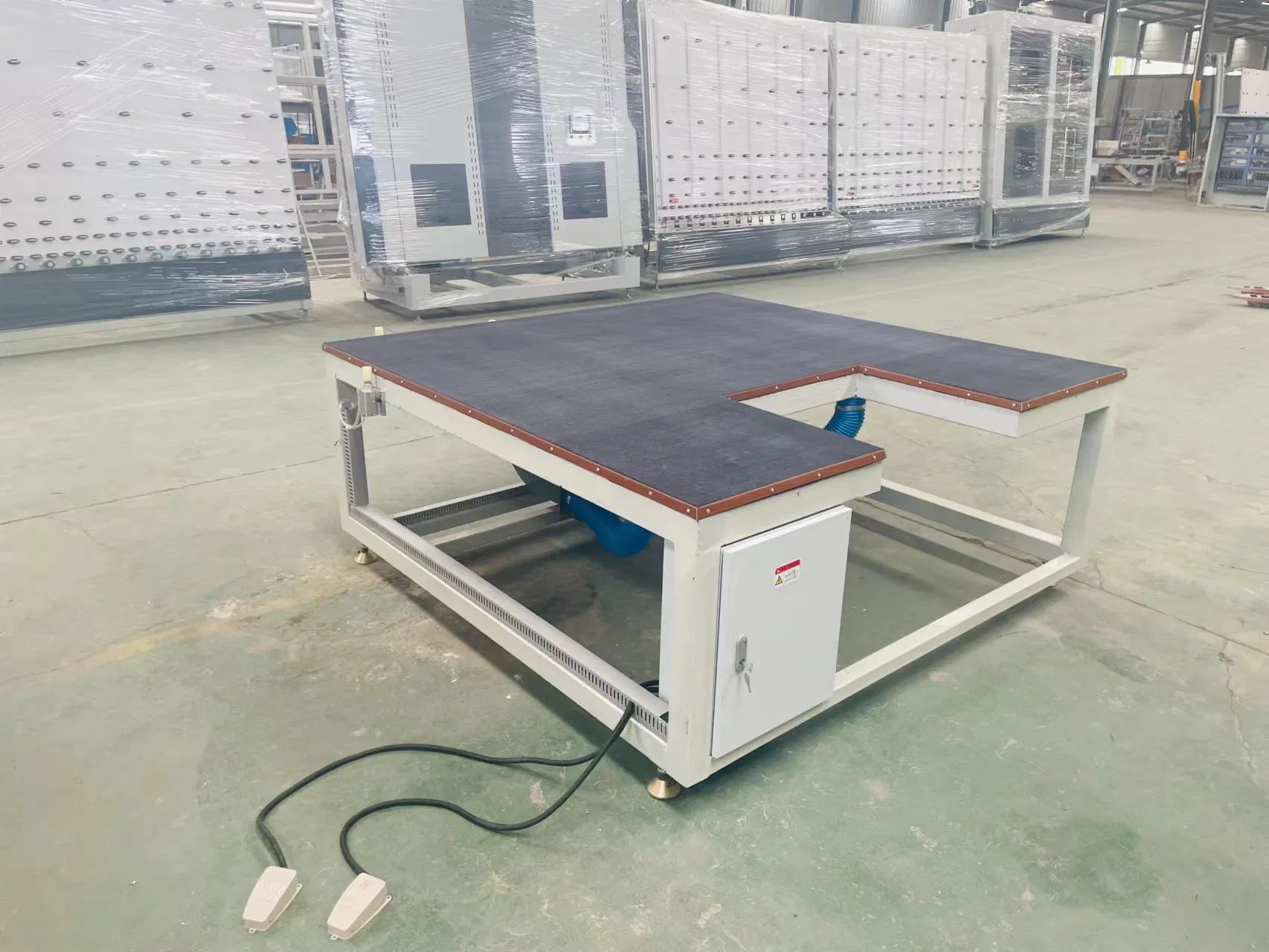 Insulating Glass Production Line Double Glass Window Horizontal Warm Edge Aluminum Spacer Bar Hollow Glass Hot Press Machine