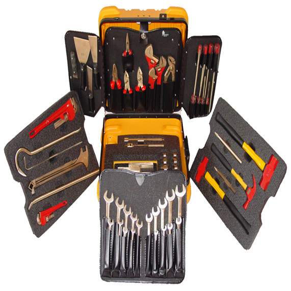 Бесключевой искробезопасный набор молотка и ключей из бериллиевой меди