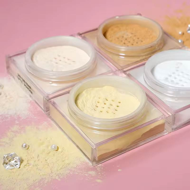Ditong Color-Correcting Flawless Skin Vegan Loose Powder Matte Face Setting Powder