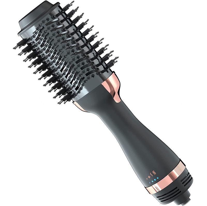 OEM Brand Hot Air Brush Dryer Brush Ceramic Straightener Brush