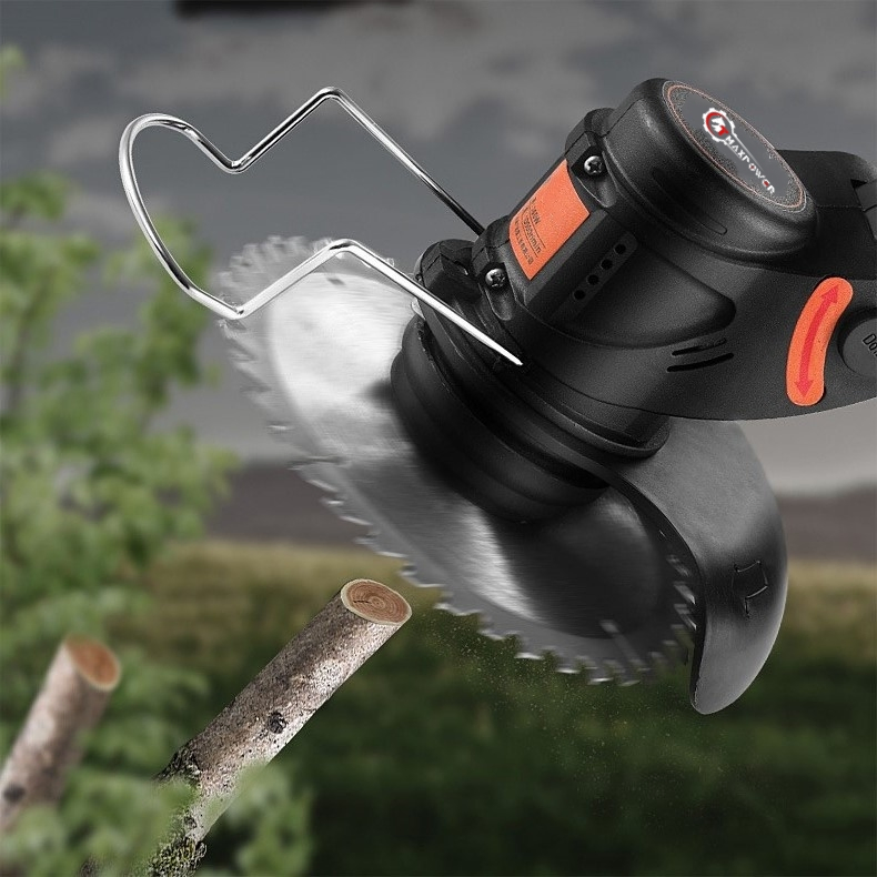 21V Cordless Trimmer Garden Trimming Machine Lithium Battery Grass Cutter TM-Gt302li