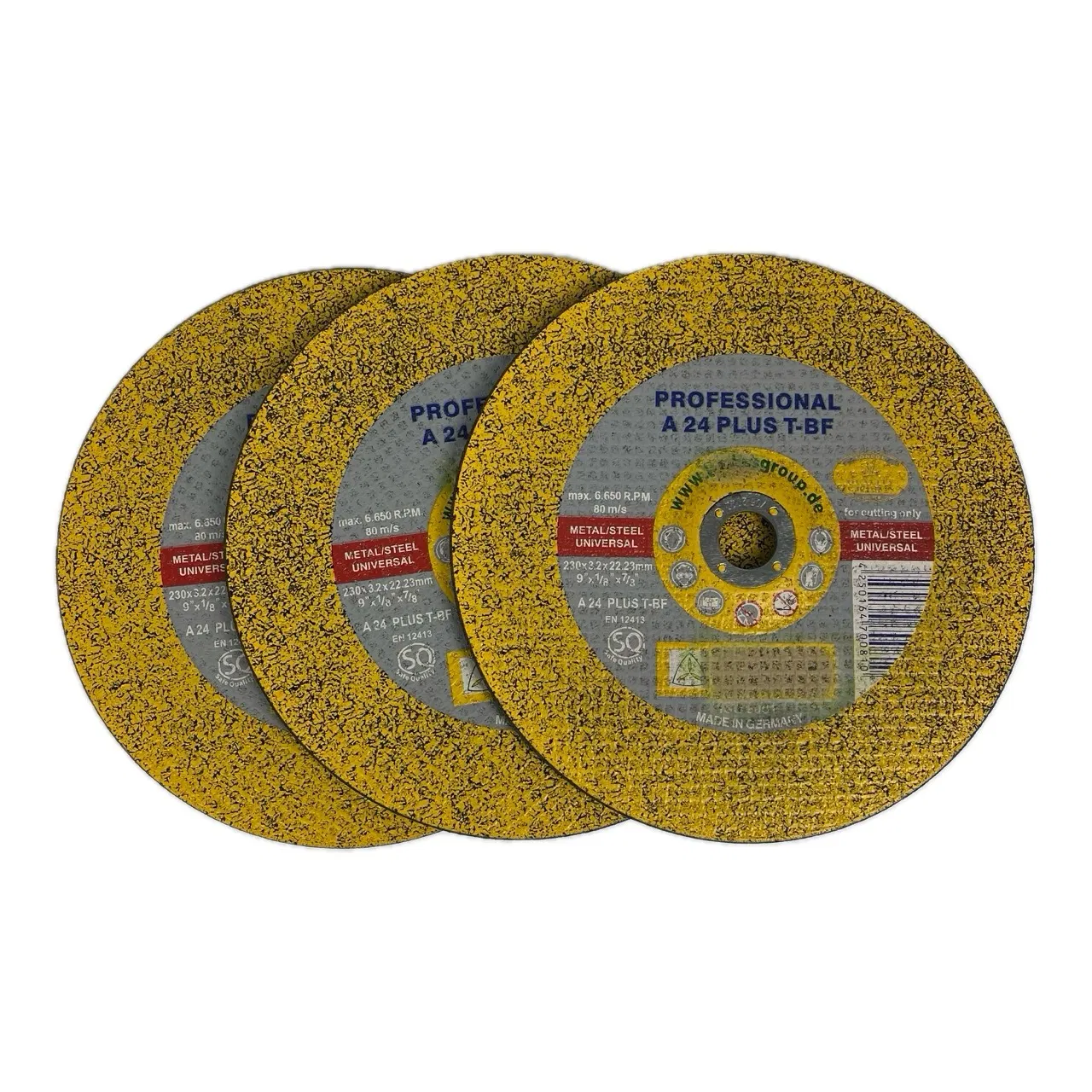 9 Inch 230X3.2X22mm Stainless Steel Diamond Cutting Disc for Metal Cutting