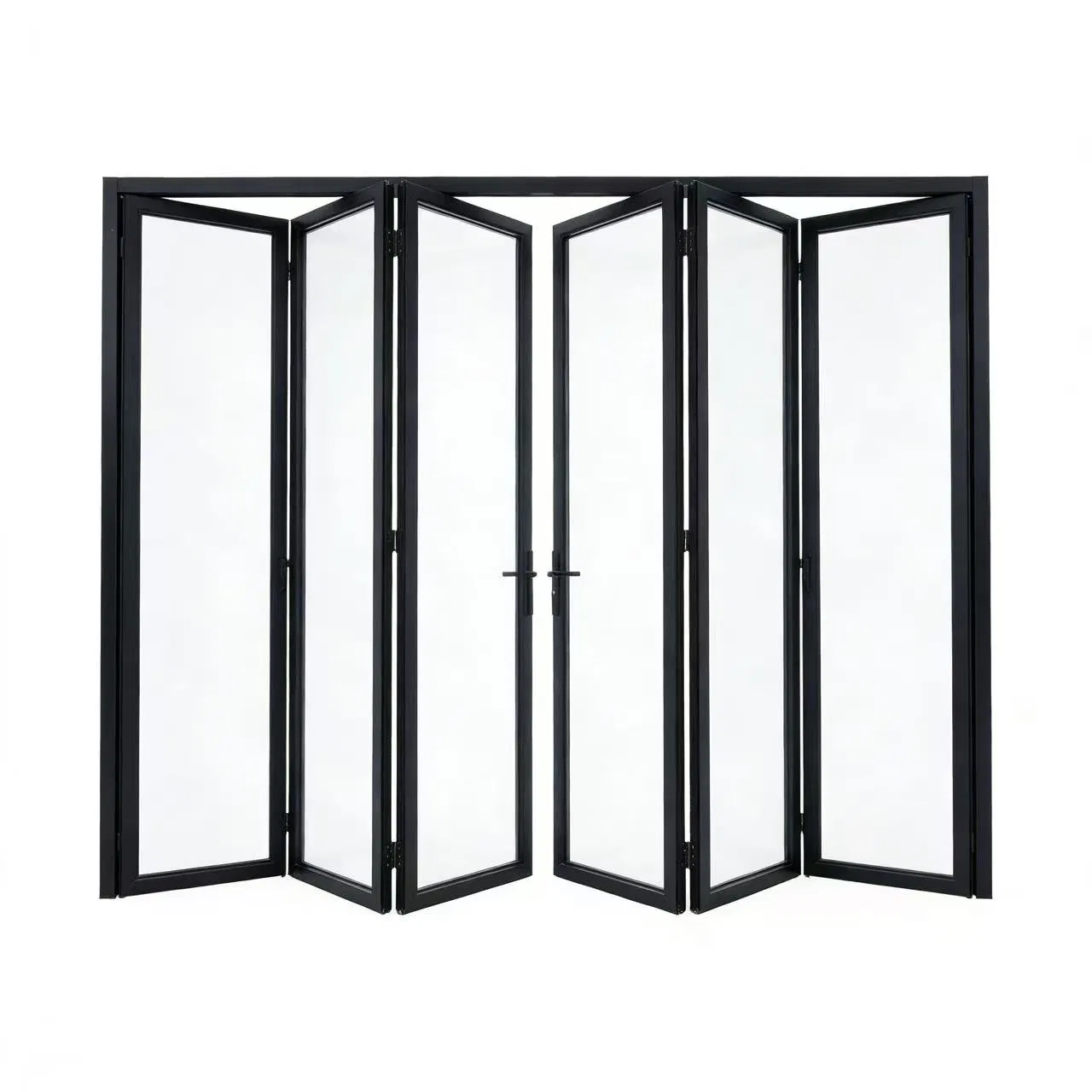 Раздвижная алюминиевая дверь с двойным стеклопакетом