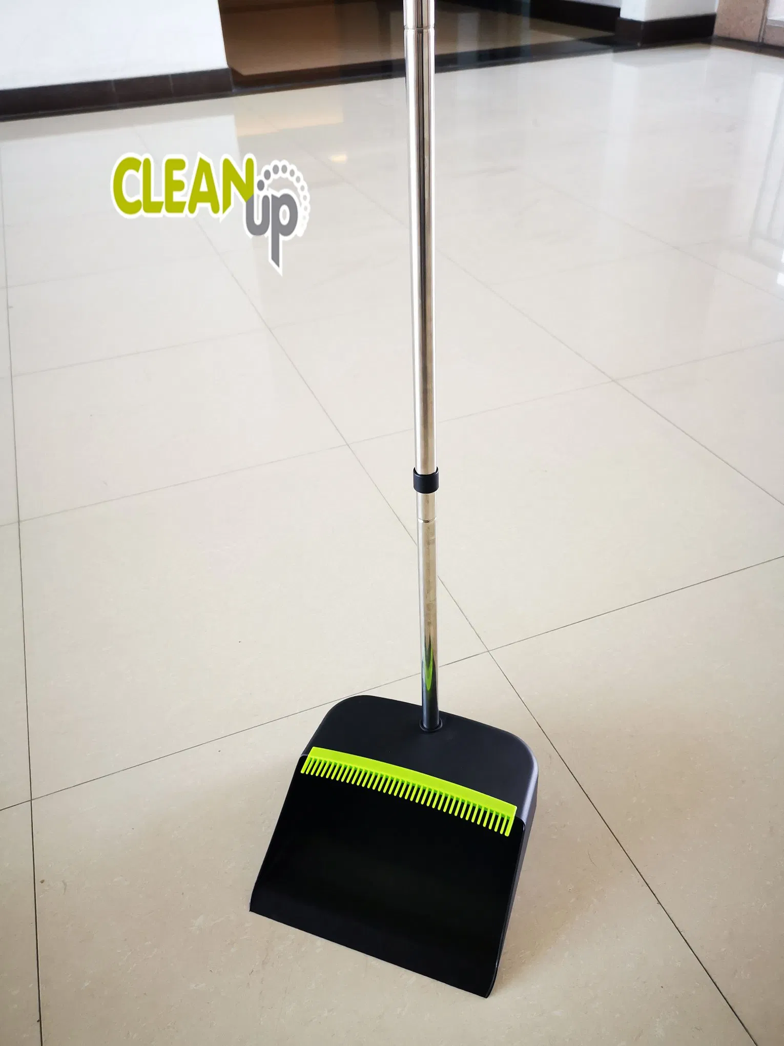 Long Handle Household Anti-Wind Dustpan and Broom Set