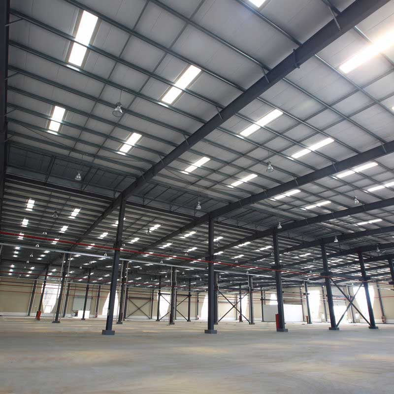 Short Construction Period Structural Steel Fabrication for Prefab House