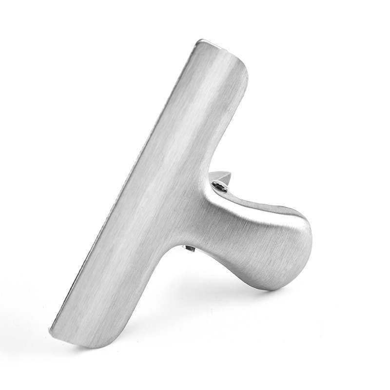 Stainless Steel Closure Clip Document Organizer Ticket Holder Fresh Seal Clip