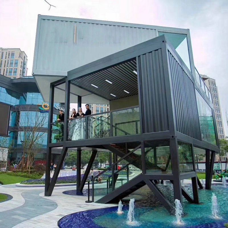 Prefab Buidling Cafe Sunroom Container Best Modern Modular Houses Sale