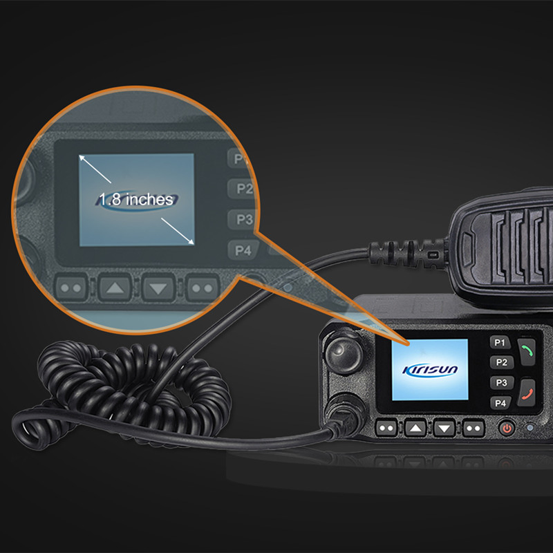 Рация Kirisun DM850 DMR аналог/цифра, GPS, 25Вт