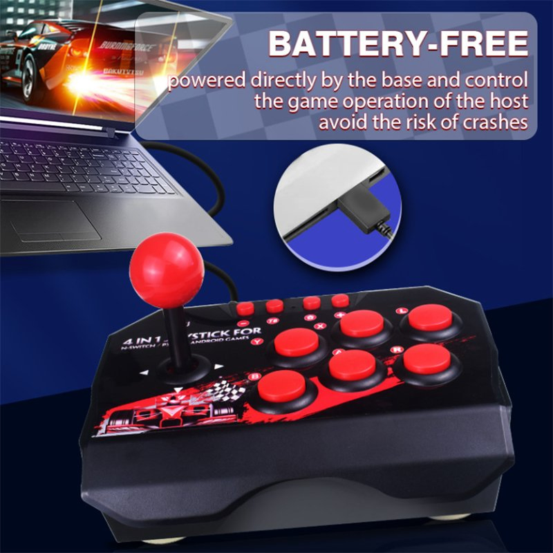 Аркадный джойстик для Nintendo Switch, PC, PS3