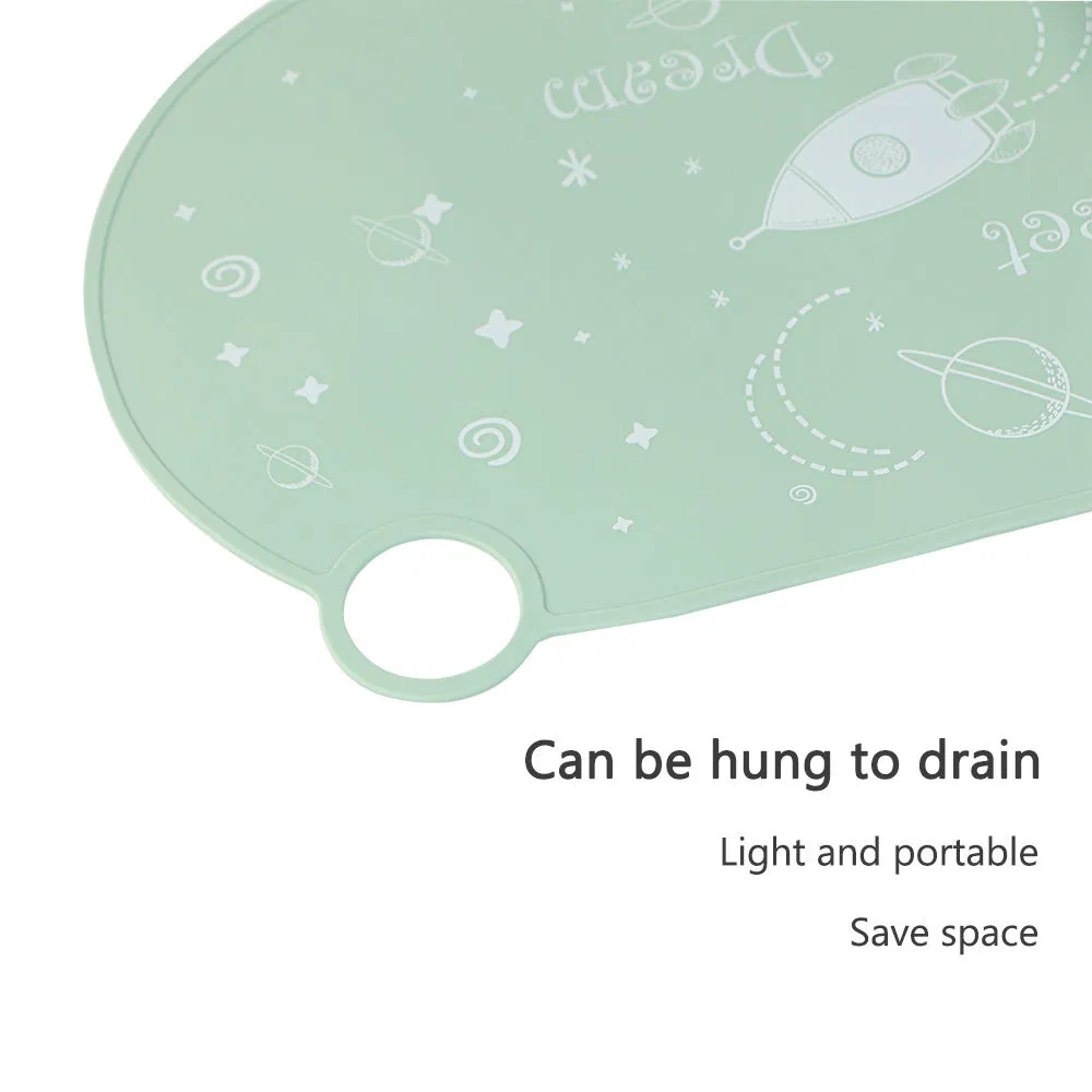 Silicone Baby Placemats Kids Dining Table Place Mats Placemat for Toddlers Kids