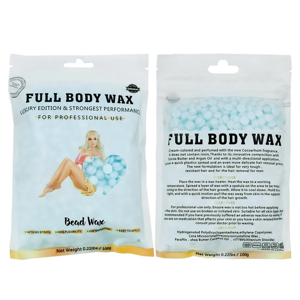 No Rosin Wax Beans 100g - Hypoallergenic Depilatory for Sensitive Skin