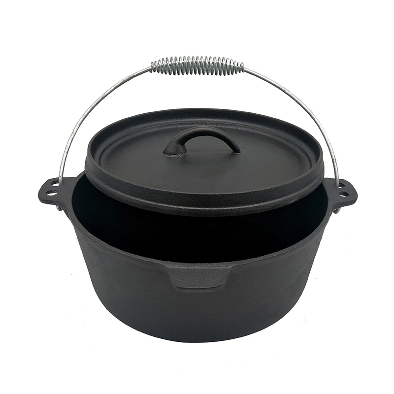 Чугунная жаровня 4.5 кварты с крышкой