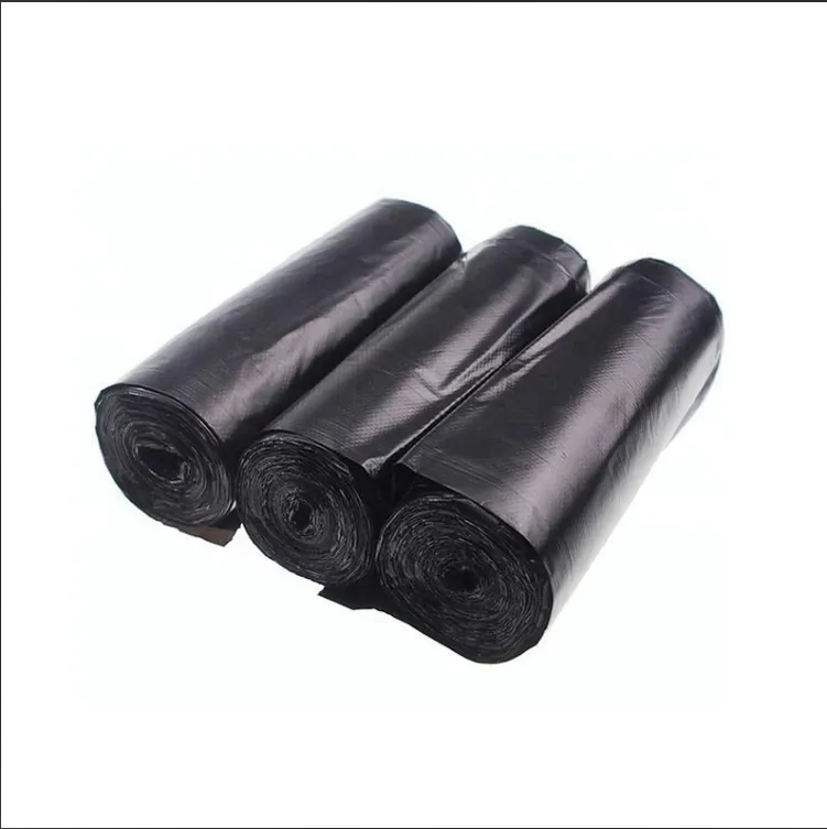 Eco Friendly Disposable Garbage Trash Plastic Bag Rolls with Different Thicknesses and Colors