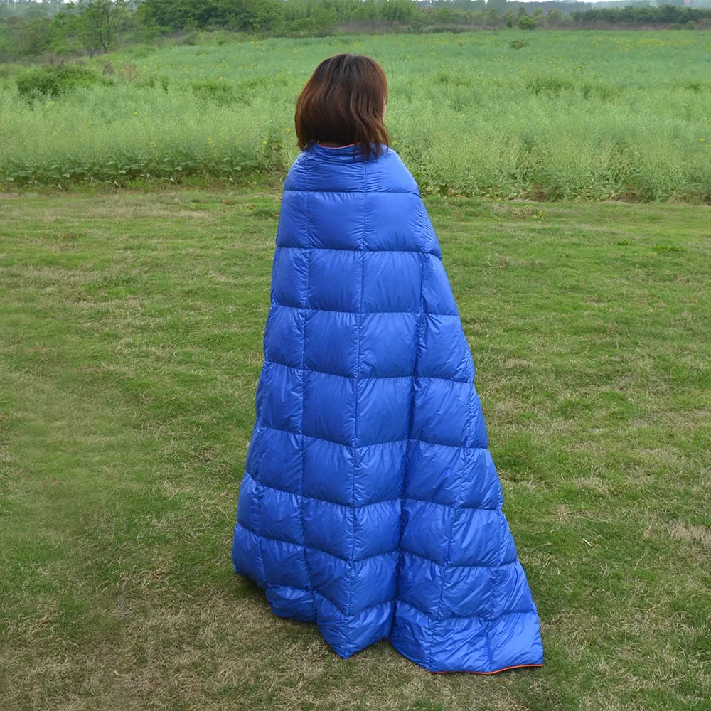 OEM / ODM Recycled Polyester Dacron Terylene Outdoor Camping Travel Down Blanket