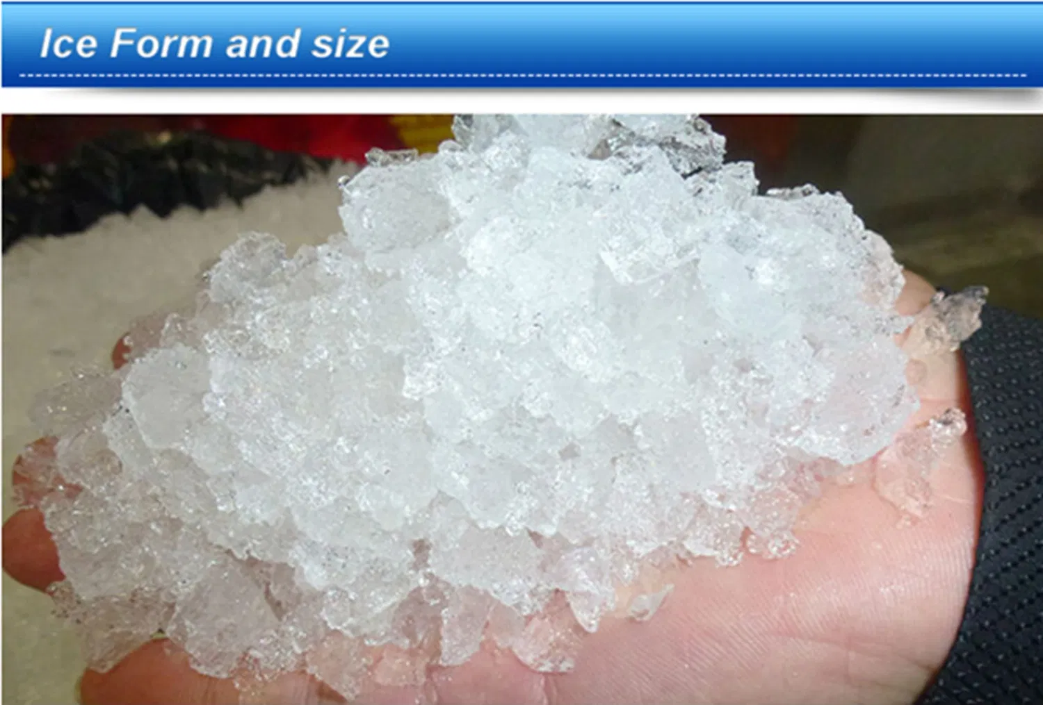 Luxury Granular Ice Machine From Snooker