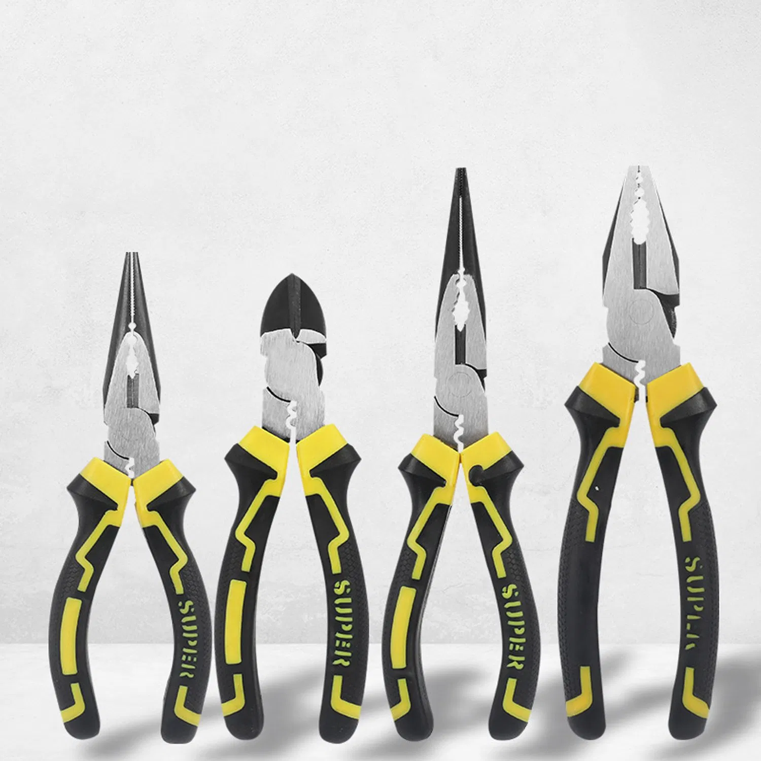 Комбинированные пассатижи бокорезы с диагональными губками