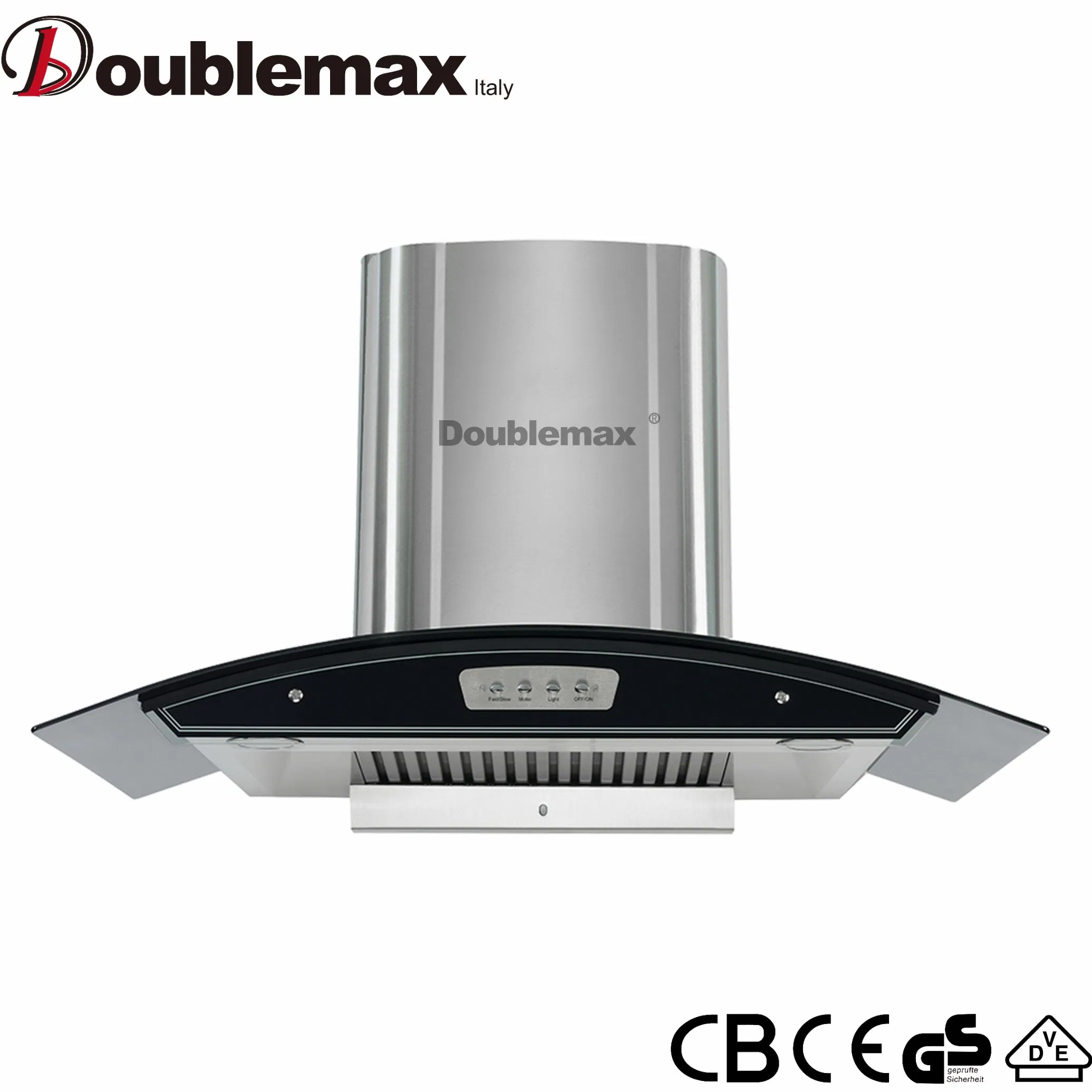 900mm Cruve Glass with Voice Control Smart Function Ai Portable Range Hood