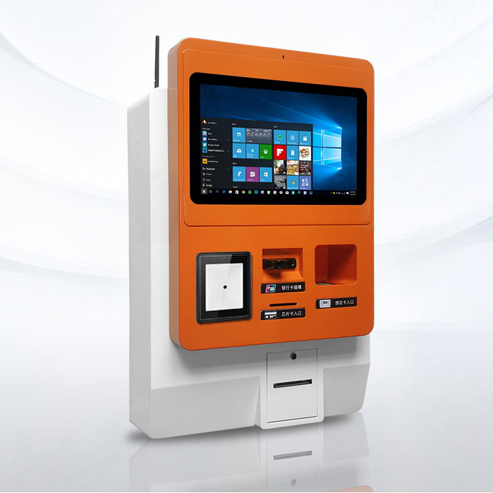 Newest Stylist Space-Saving Wallmount Touchscreen Kiosk with 11"-21" Landscape LCD Display