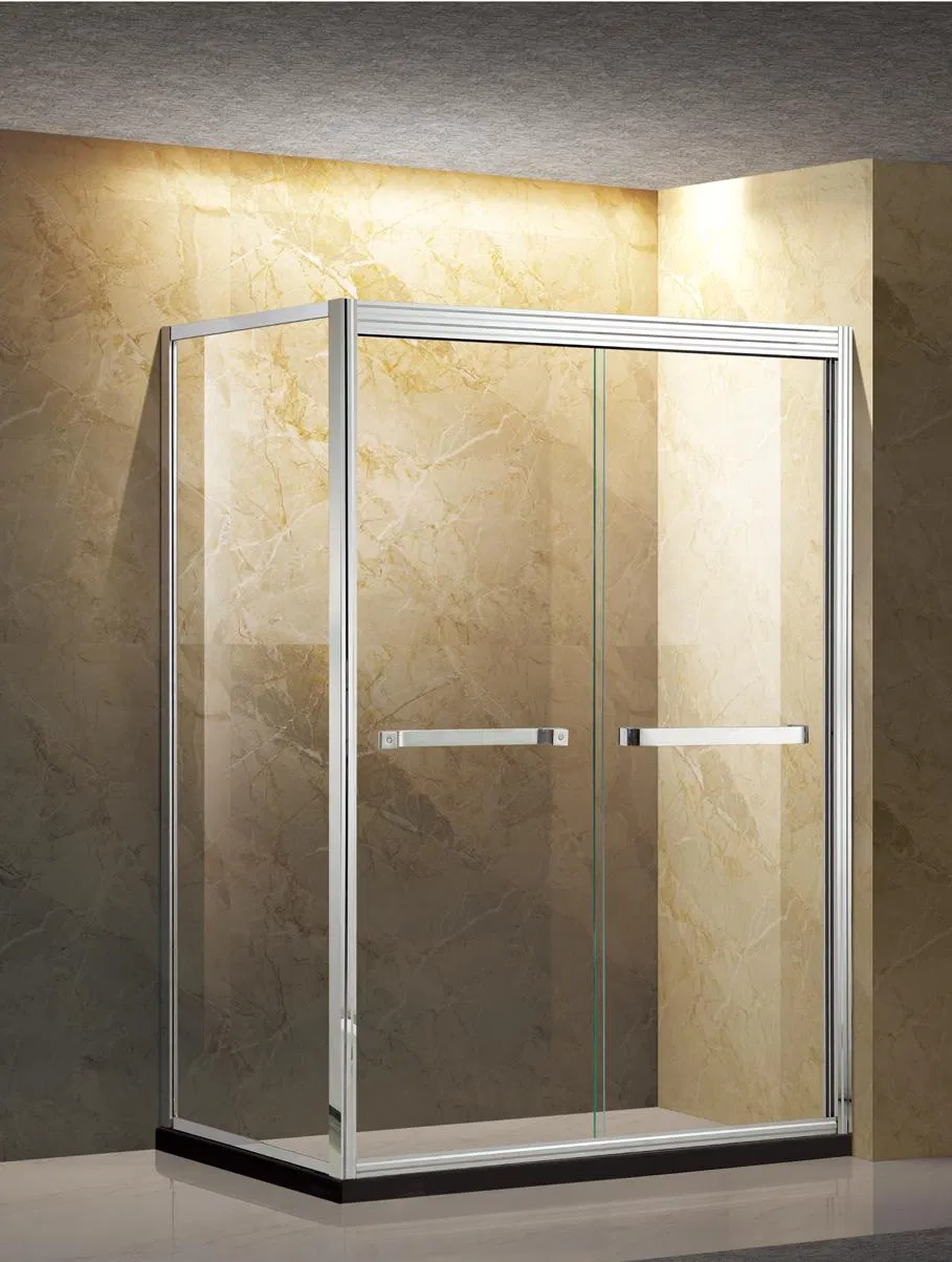 High-Transparency Tempered Glass Hardware Shower Door