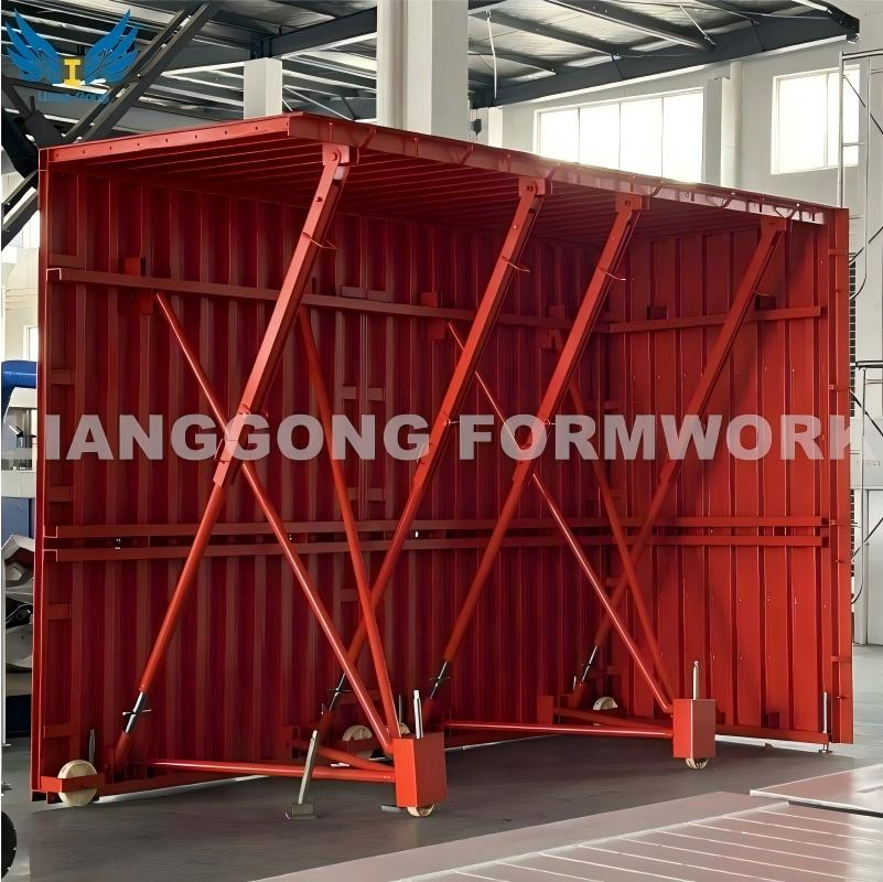 Steel Metal Tunnel Formwork for Slab and Wall Concrete in One Time Hotel Apartment Construction