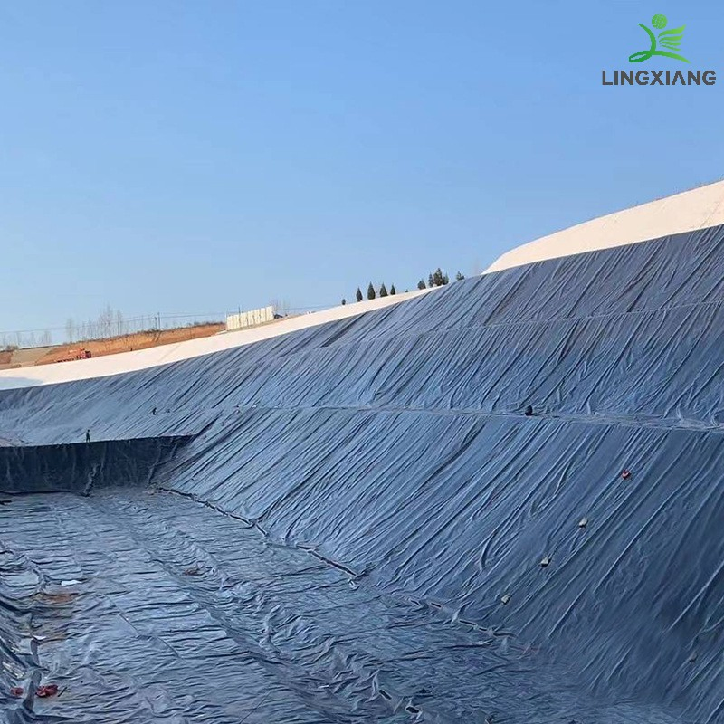 Reservoirs, Fish Shrimp Farm Dam Landfill Pool Lake 02mm 05mm 075mm 1mm 2mm Smooth Textured HDPE Geomembrane Liner