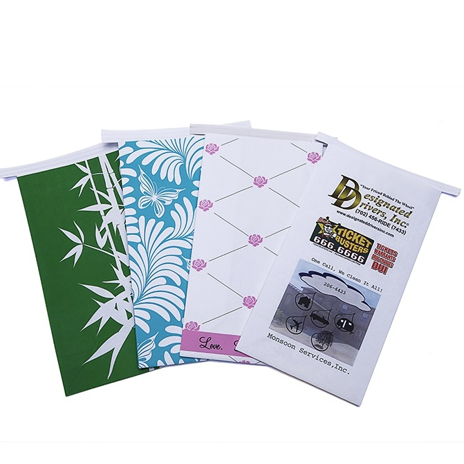 Disposable Tin Tie Airline Vomit Airsickness Paper Bag