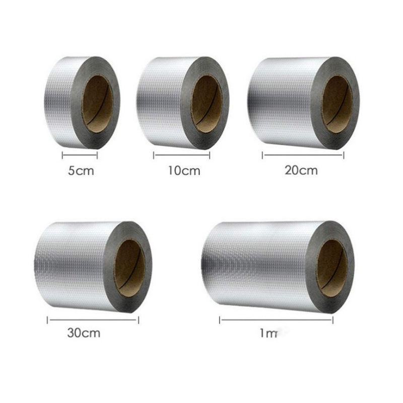 Butyl Adhesive Tape Sealant Waterproof Leakproof Patch Aluminum Foil Tape
