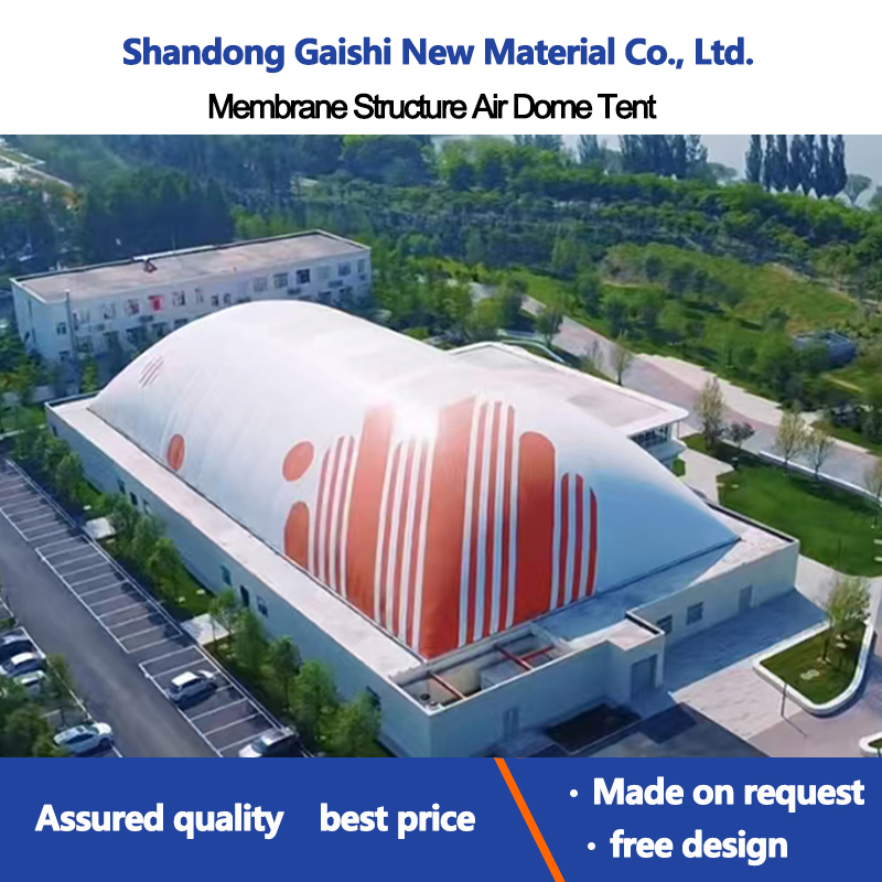Clear Span PVDF Air-Supported Dome for Professional Sports Stadiums & Arenas