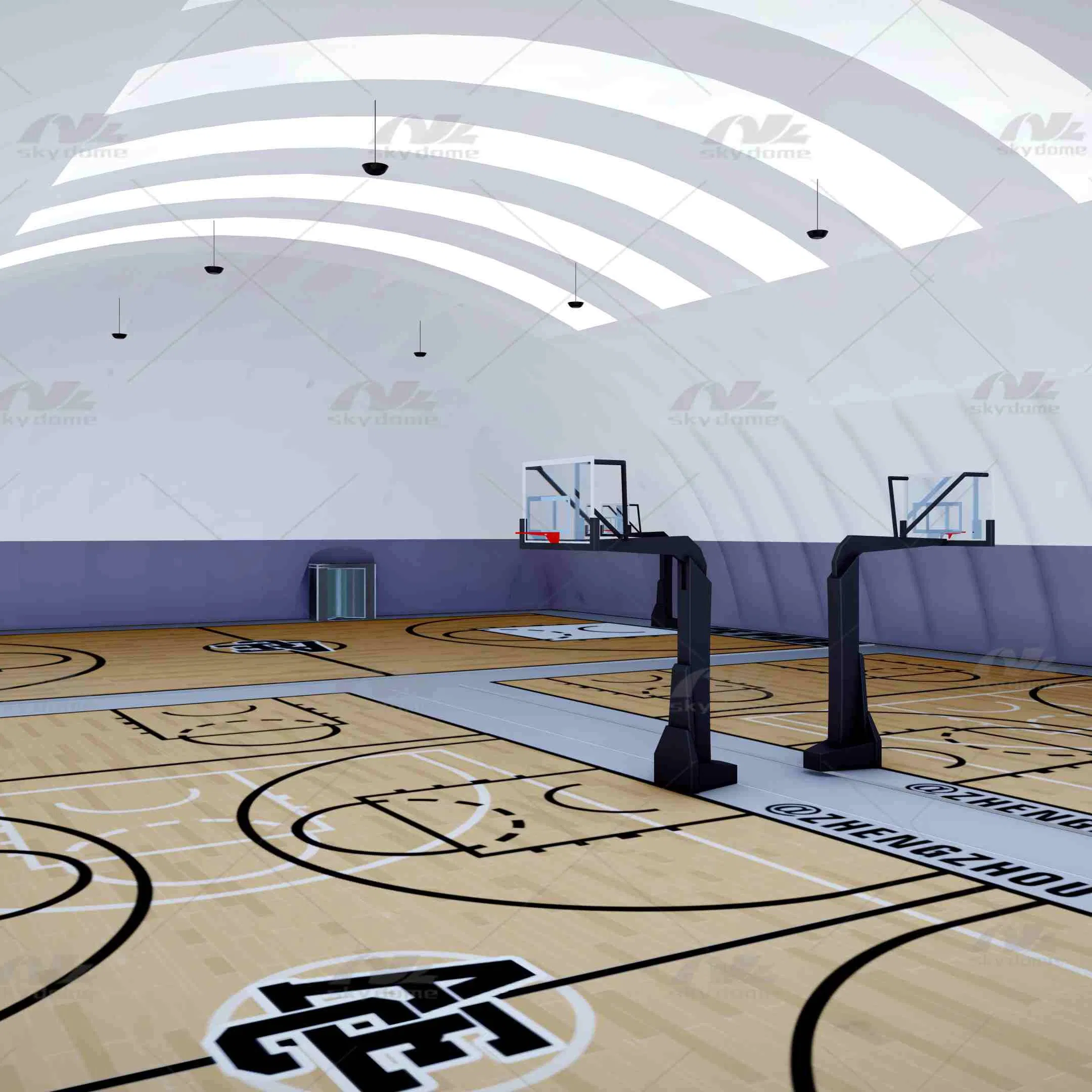 Project Design PVDF Inflatable Membrane Structure Dome