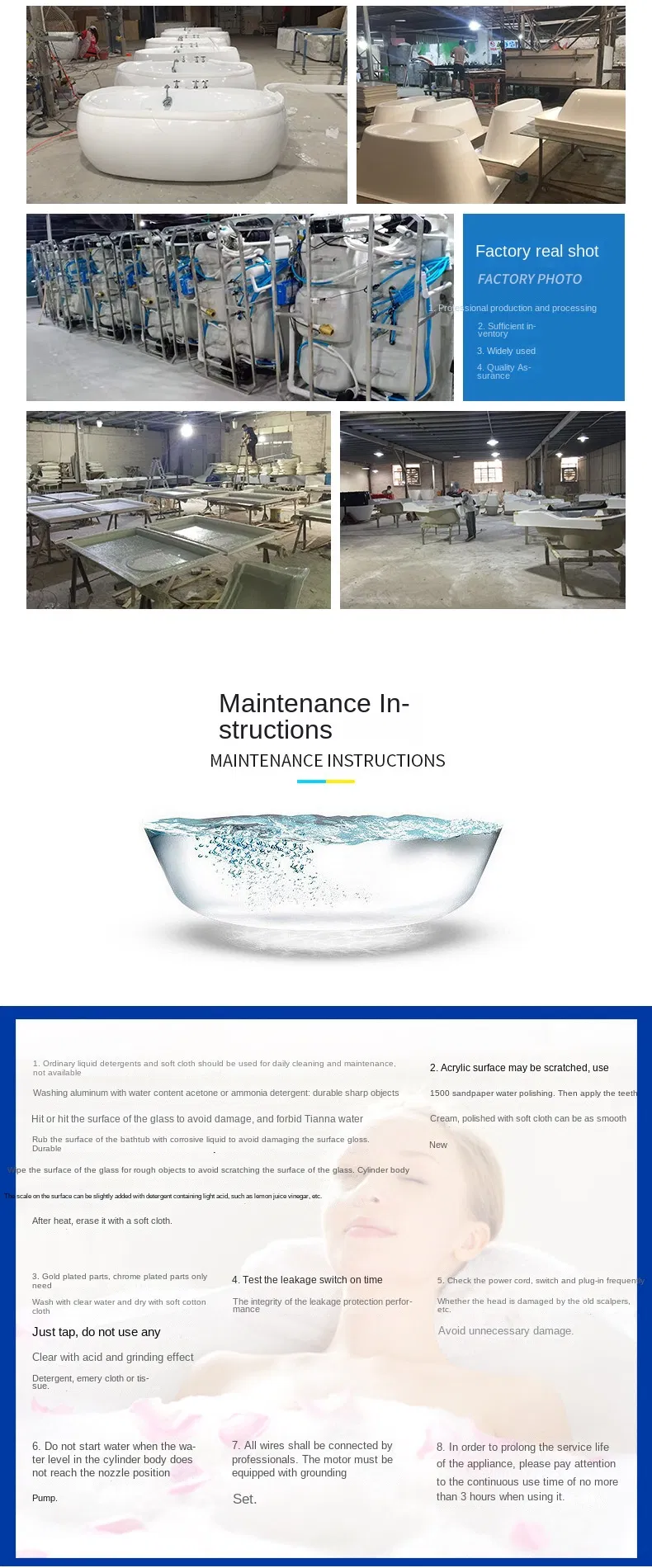 Acrylic Intelligent Constant Temperature Surfing Massage SPA Outdoor Multiplayer 5 Meter Swimming Outdoor Swimming Pool