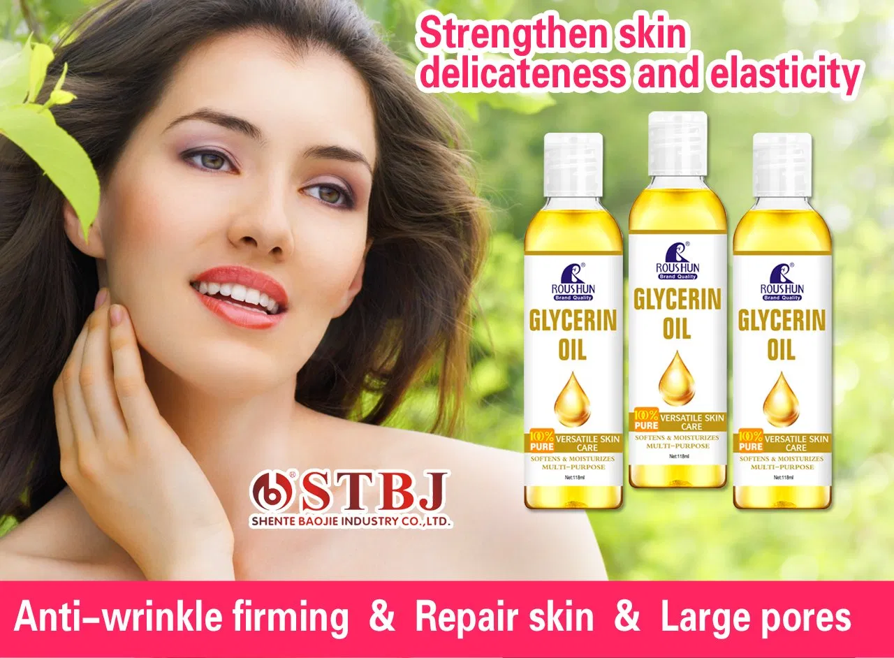 Marchroushun 1oo% Pure Versatile Skin Care Softens Moisturizes Multi- Purpose Glycerin Massage Oil Versatile Skin Care, Softening