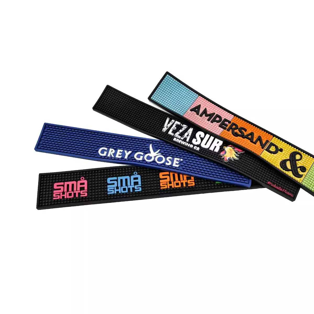 Soft PVC Bar Mat with Logo for Beer & Drink Branded PVC Bar Service Mat Bar Mat