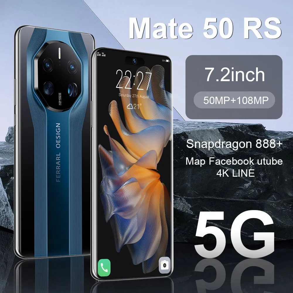 Wholesale Brand New Mobile Phone Mate50 RS 12GB 512GB, 8GB 512GB, 16GB 1tb, 8GB 256GB, Android Smart Phone, OEM/ODM Big Quantity in Stock