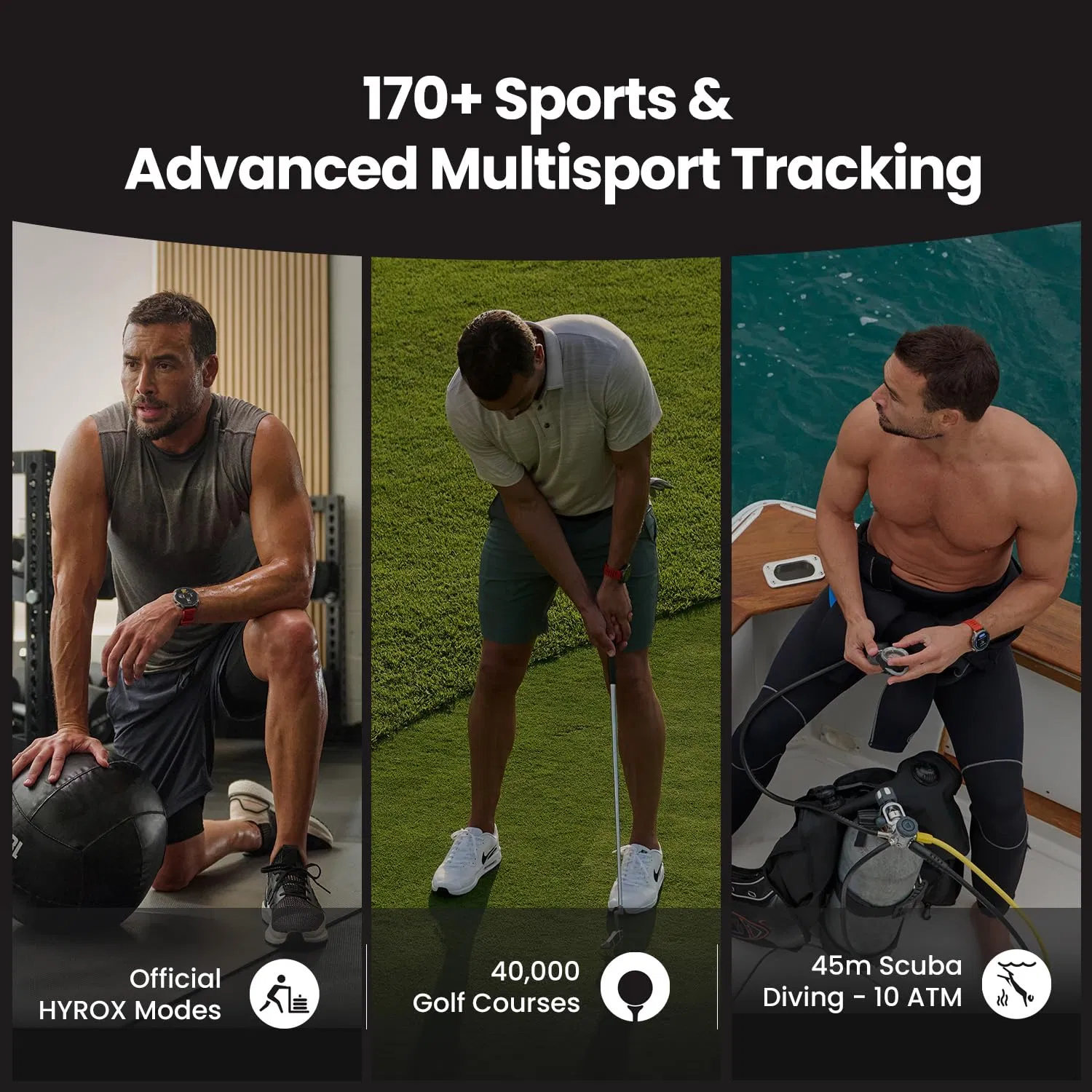 47mm Amoled Smart Watch Sapphire Glass Display Offline Maps Dual Band GPS 21 Days Battery