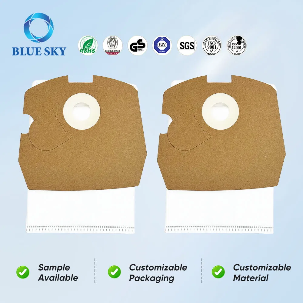 Wholesale Vacuum Cleaner Parts, Filter Vacuum Bags Compatible with Clean Obsessed Co711 Perfect C105 Commercial Canister, Factory Price and Stable Supply