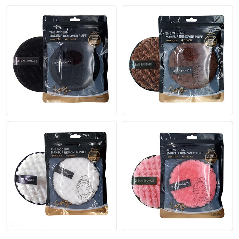 Hot Selling Eco Friendly Make up Remover Pads Reusable Water Microfibre Custom Eye Makeup Towel Remover Pad with Bag