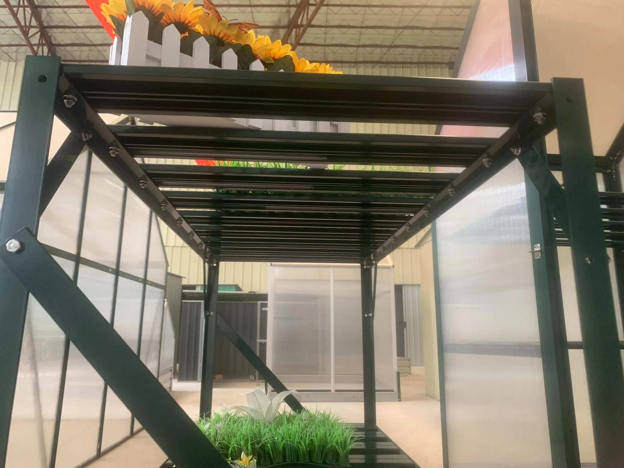 Home Balcony Flower Port Stand Display Rack Indoor Outdoor Garden Rdbench 1103698