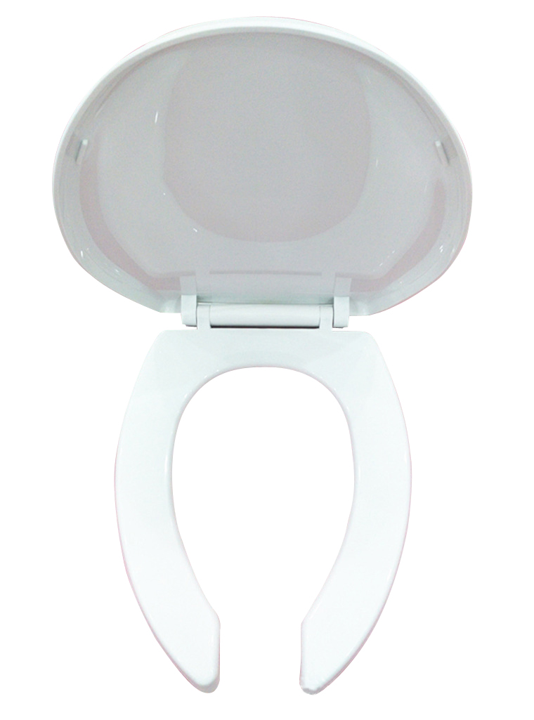 Elongated Toilet Seat with Open Style