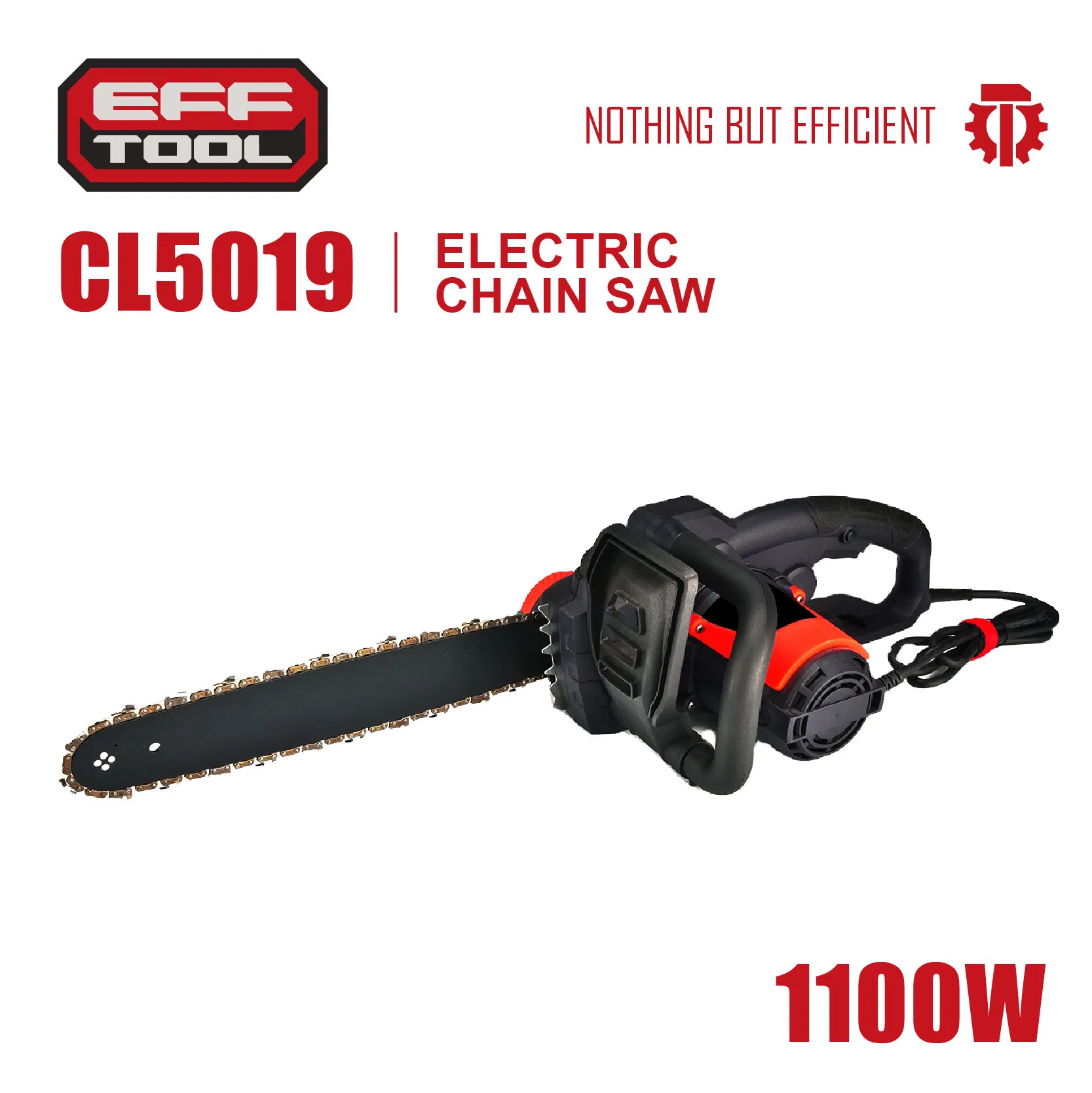 1100W Woodworking Electric Saw Cl5019 High Power Chain Saw
