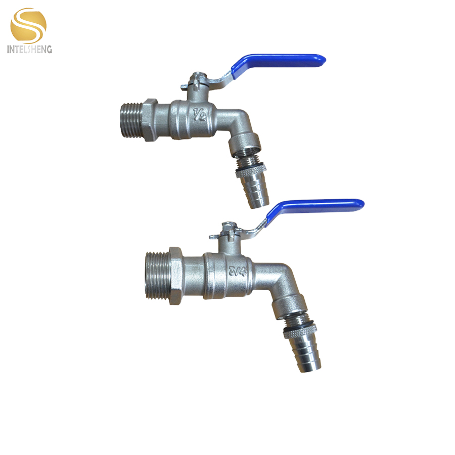 Pn16 Brass Chromed Bib Cock Ball Valve