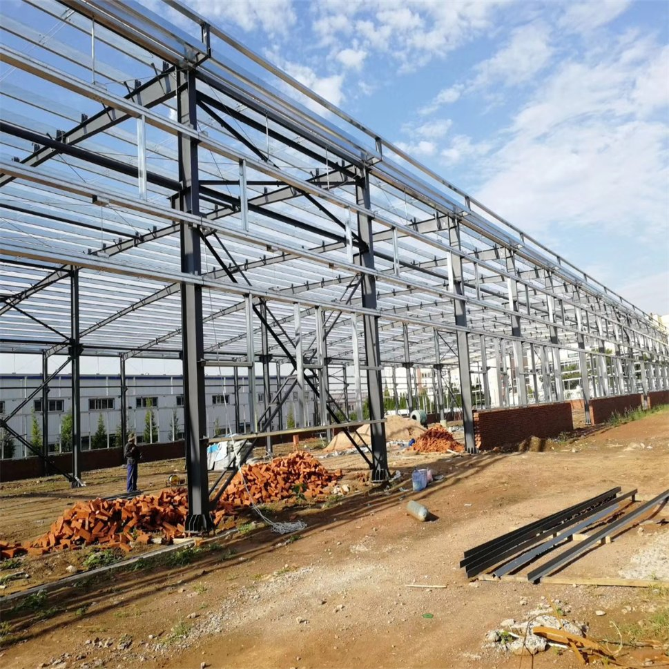 Production Manufacturing Technology, Design, Modern Steel Production Plant, Factory Warehouse