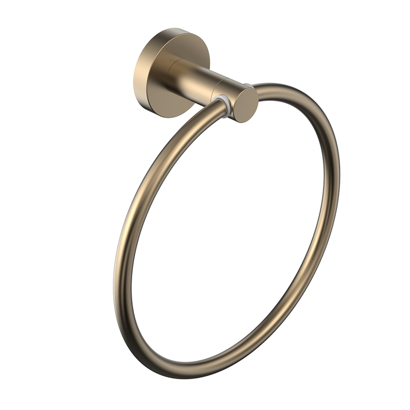 Полотенцедержатель из нержавеющей стали, золото шампань