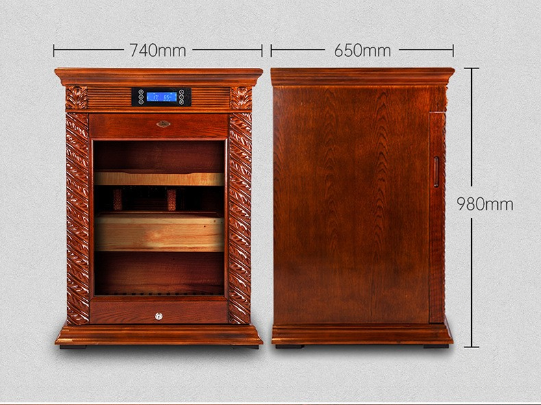 Gorgeous Larger Humidity Cigar Humidor Storage Cabinet