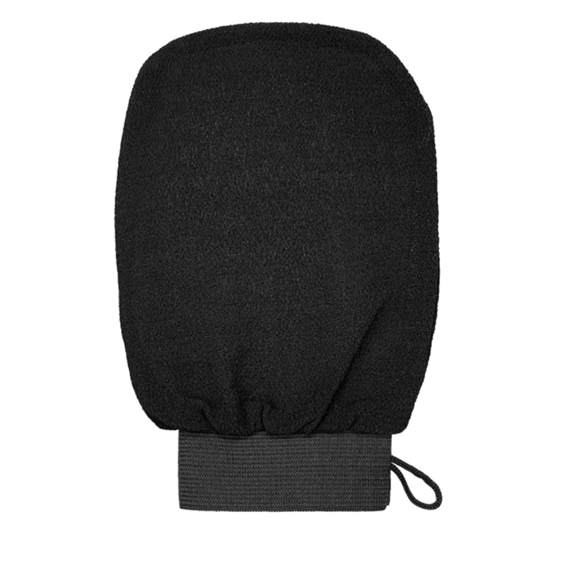 for Dead Skin Cell Remover Black Custom Turkish Exfoliatging Mitt Glove